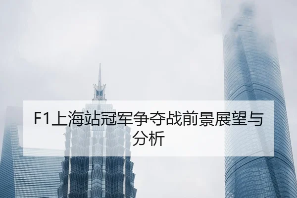 F1上海站冠军争夺战前景展望与分析